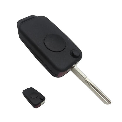 Guscio Cover Ricambio Telecomando 1 Tasto Compatibile Mercedes Classe A C E S W203 W210 Chiave Auto