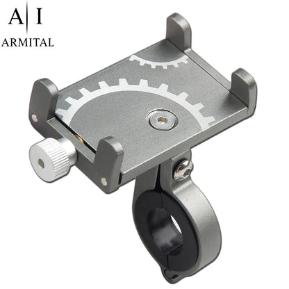 Porta Cellulare Bici e Moto Universale in Metallo Regolabile per MTB ed E-Bike