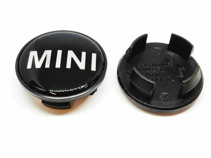 4 Tappi Cerchi Lega 54mm per Mini Cooper One SD Countryman Neri - Nuovo