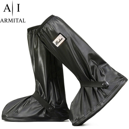 Copriscarpe Impermeabili Professionali In PVC Antiscivolo Per Moto Bici E Trekking Protezione Pioggia Neve E Fango Taglie S-XXL