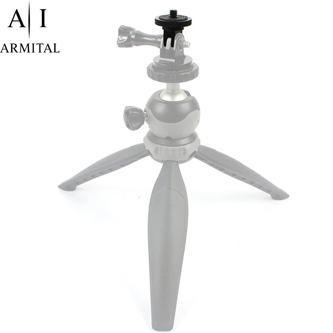 Adattatore Treppiede 1/4" in Alluminio per GoPro Hero 13 Insta360 Osmo Action