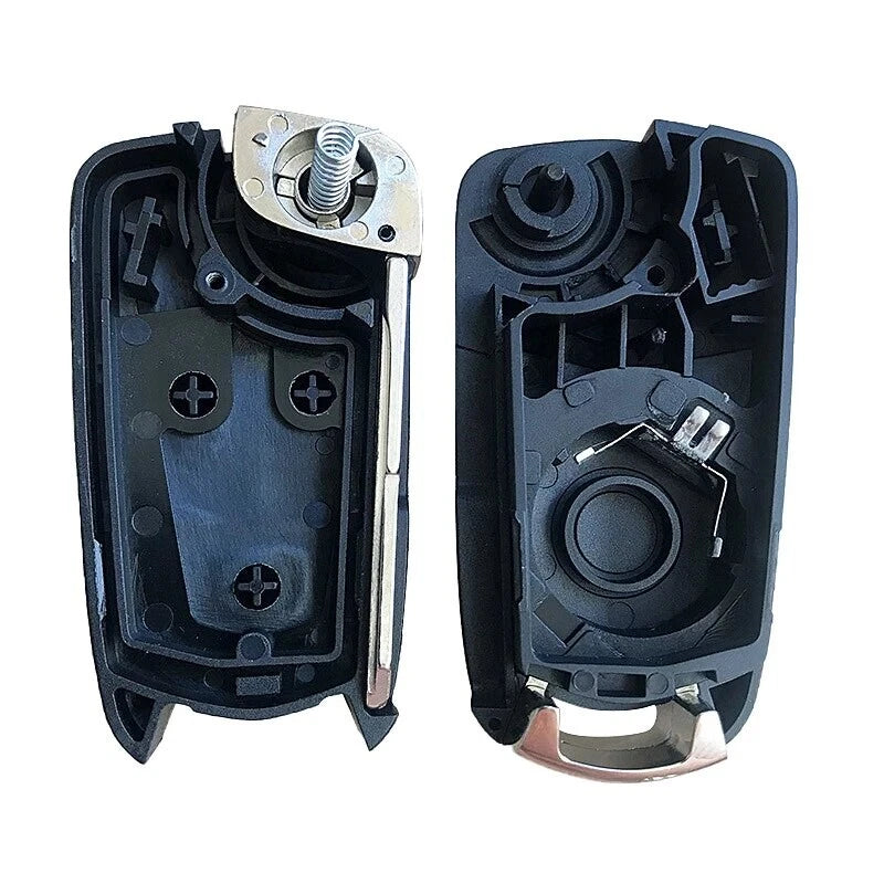 Guscio Telecomando Compatibile Opel Antara Ampera E Chevrolet Captiva - Custodia Chiave 2 Tasti Con Lama Vergine Da Intagliare