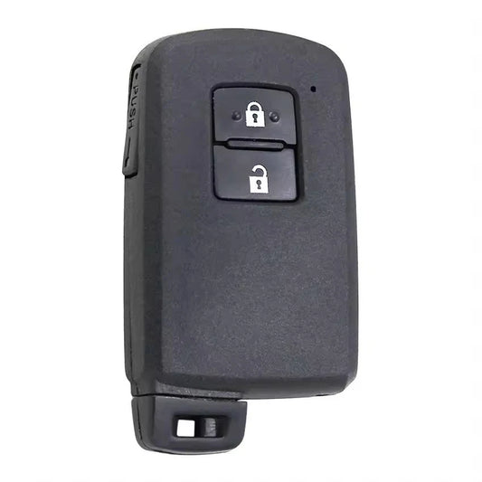 Guscio Chiave Compatibile Toyota Keyless 2 Tasti Con Lama Vergine Per Yaris Auris Corolla Rav4 - Ricambio Cover Telecomando Alta Qualità