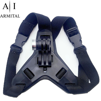 Supporto Mentoniera Universale Per Casco Integrale Compatibile Con Action Cam E GoPro Hero - Inquadratura POV Stabile Con Base In Silicone Antiscivolo