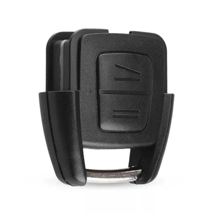 Guscio Ricambio Telecomando 2 Tasti Compatibile Con Opel Astra Zafira Vectra Con Lama Vergine HU46