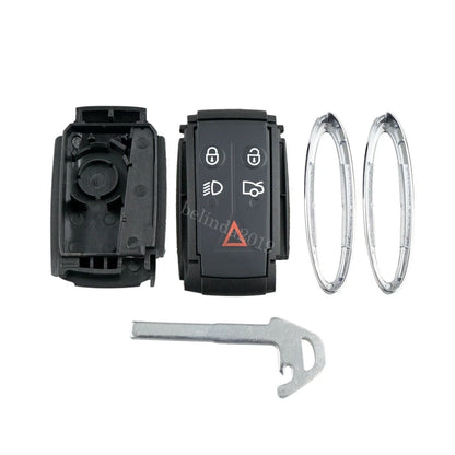 Guscio Chiave Ricambio Compatibile Jaguar X S-Type XF XKR 5 Tasti Con Lama Vergine Alta Qualità