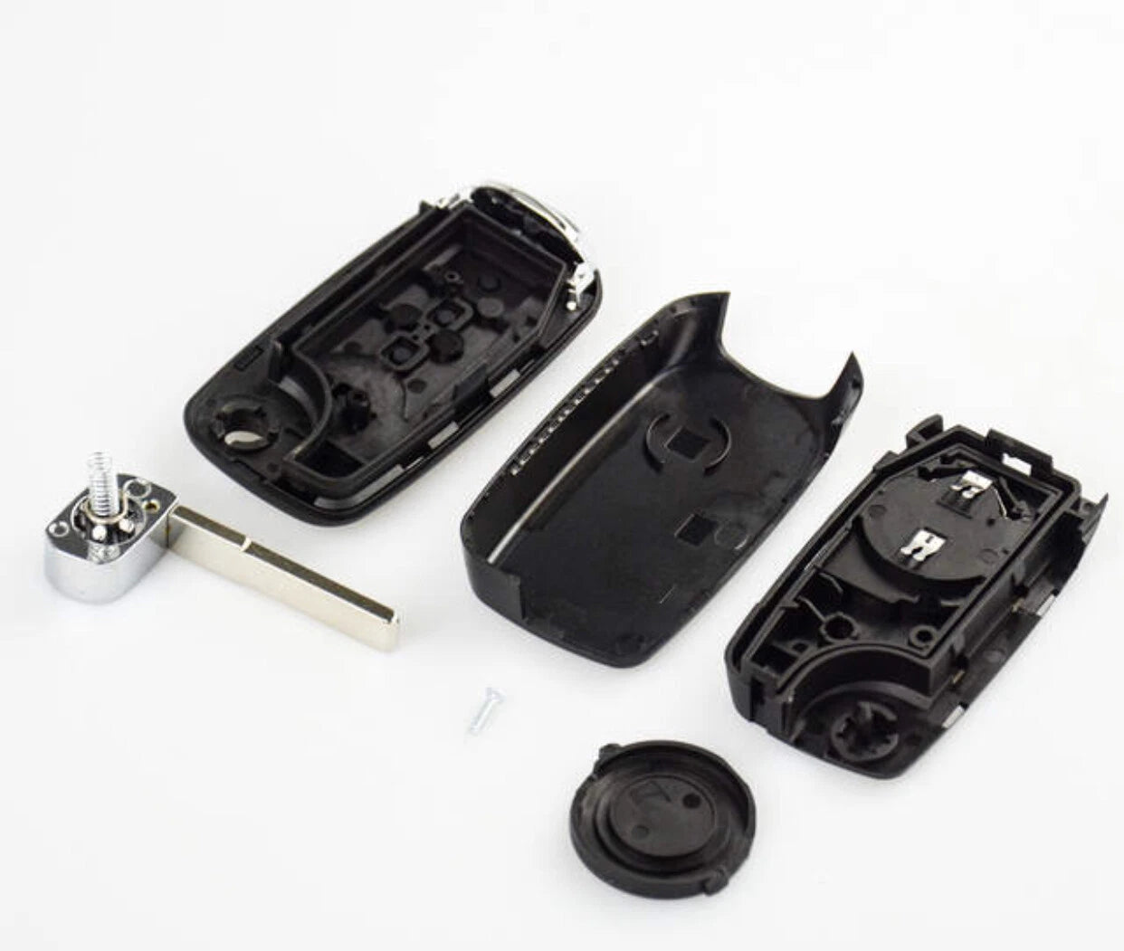 Guscio Cover Chiave Telecomando 3 Tasti Compatibile Con Fiat 500X Egea Tipo Lama SIP22 Ricambio Alta Qualità
