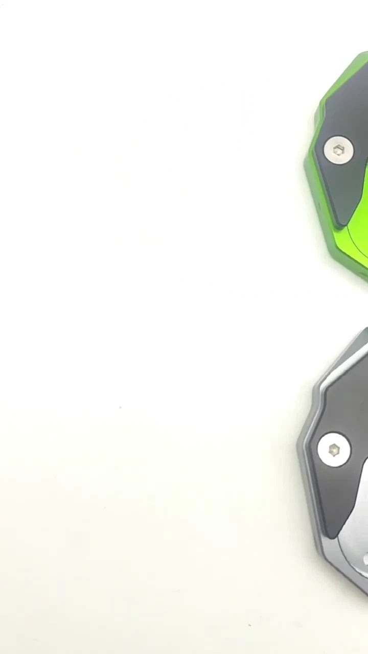 Estensore Cavalletto Laterale Per Kawasaki Z1000 Ninja 650 Z900 Piastra In Alluminio CNC Anti-Affondamento