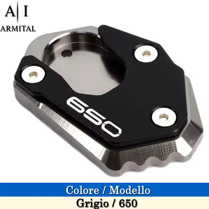 Estensore Cavalletto Laterale Per Kawasaki Z1000 Ninja 650 Z900 Piastra In Alluminio CNC Anti-Affondamento
