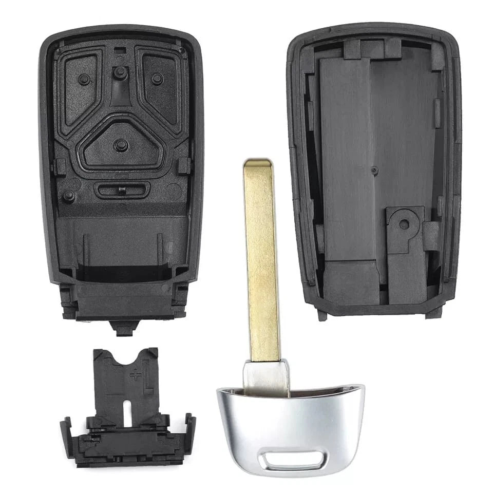 Guscio Telecomando Keyless Compatibile Audi 3 Tasti Ricambio Cover Chiave Alta Qualità per Modelli A3 A4 A5 A6 Q2 Q5 Q7 TT