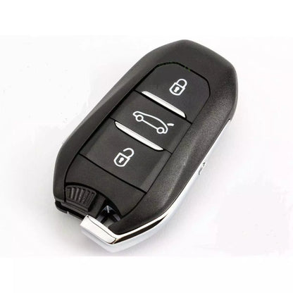Guscio Chiave Telecomando Compatibile Per Peugeot 208 308 3008 Sostituzione Custodia 3 Tasti Alta Qualità