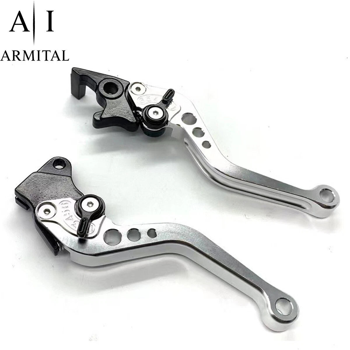 Coppia Leve Freno Frizione Moto Scooter CNC Universali 22mm Yamaha Honda Suzuki