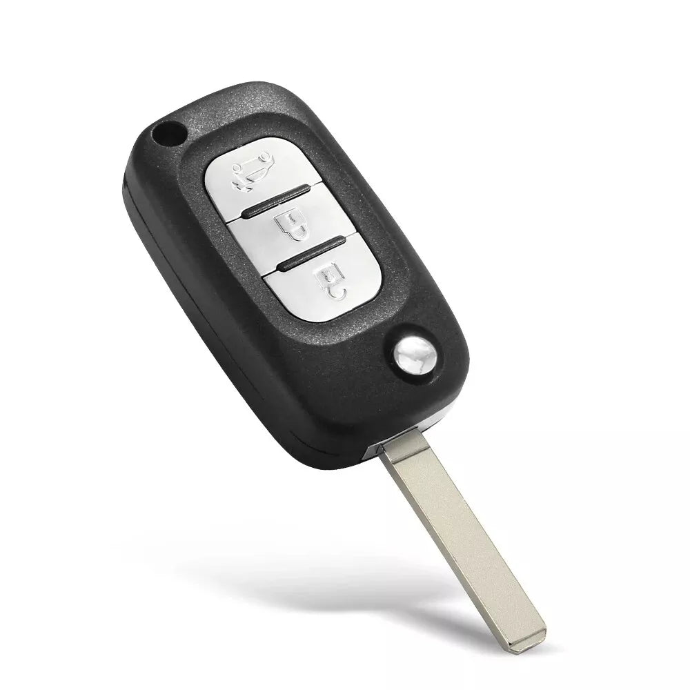 Guscio Chiave Ricambio Compatibile Per Smart Fortwo E Forfour 453 - Cover Telecomando 2 Tasti Alta Qualità