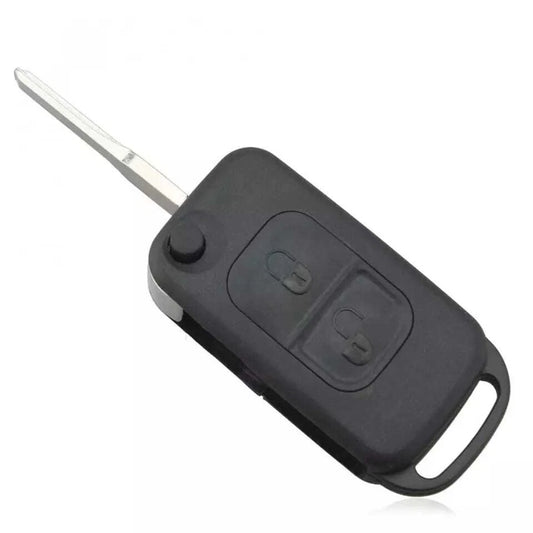 Guscio Scocca Per Chiave Mercedes Telecomando 2 Tasti Compatibile Classe A C E SLK W168 W202
