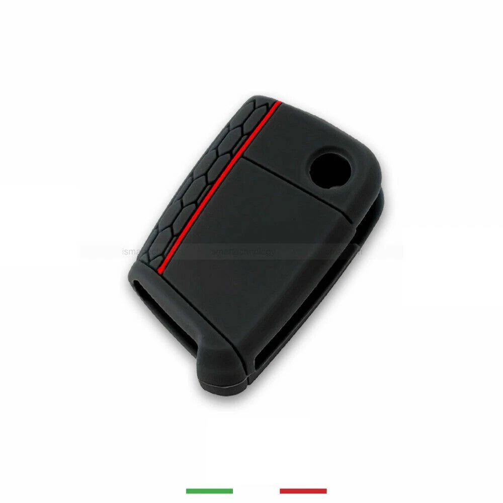 Guscio Protettivo In Silicone Per Chiave Volkswagen E Seat Golf 7 GTI Polo Tiguan Custodia Morbida Antigraffio 3 Tasti