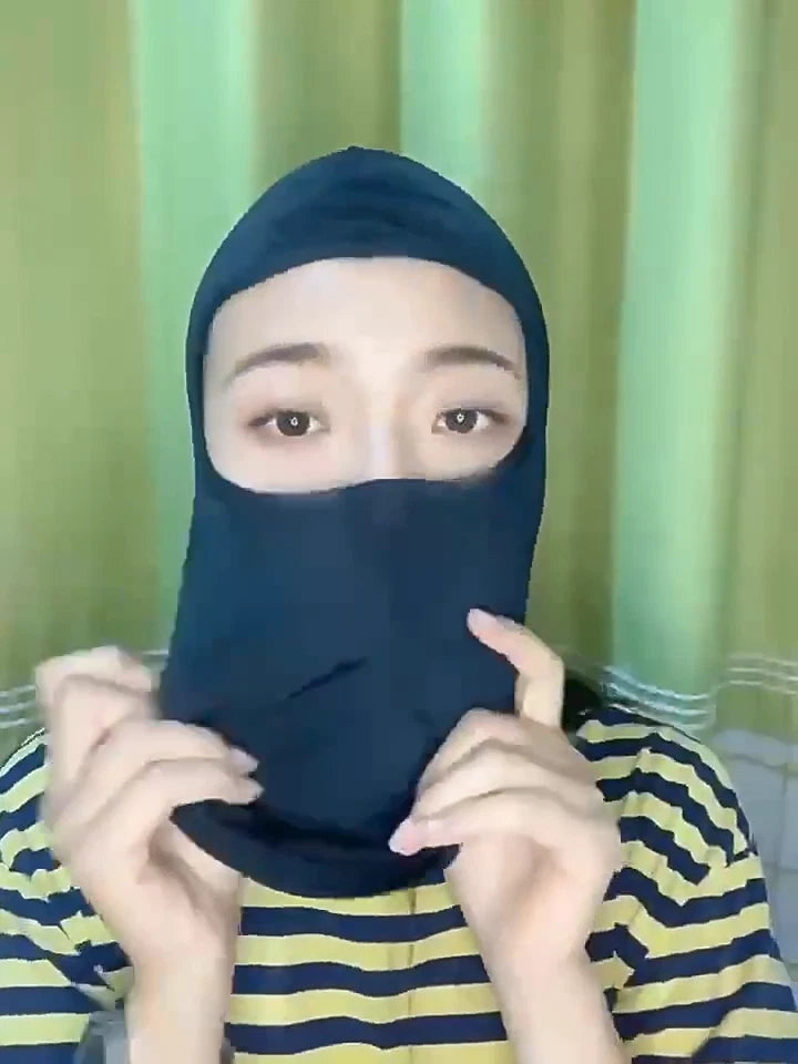 Sottocasco Balaclava Traspirante Passamontagna Moto Ciclismo Protezione UV
