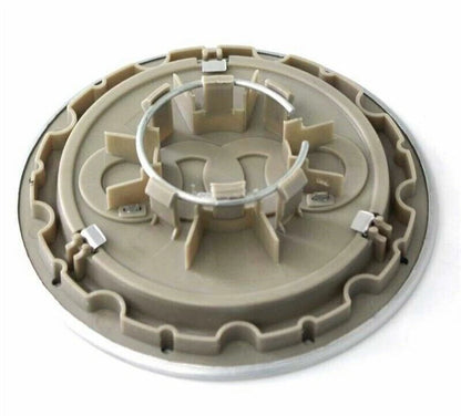 4 Coprimozzi Audi 146mm Cerchi Lega Argento Opaco A3 A4 A5 A6 TT - New *