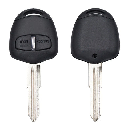 Guscio Chiave Ricambio Per Mitsubishi Pajero Lancer ASX Grandis Outlander 2 Pulsanti Con Lama Vergine Alta Qualità