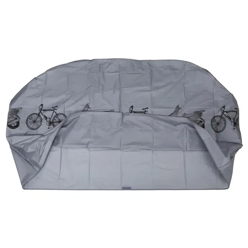 Copertura Impermeabile Bici e Moto Telo Protettivo Anti-UV Poliestere 200x100cm