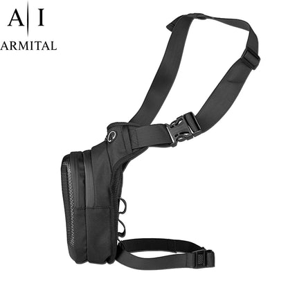 Borsa Gamba Moto Rigida Impermeabile Marsupio Coscia Tracolla Multiuso 3 in 1